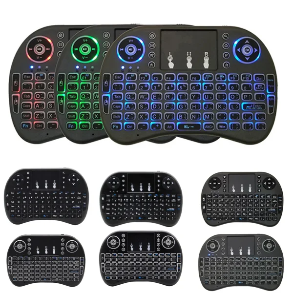 Mini Wireless Keyboard 2.4GHz - For TV, Netflix, PC, Phone